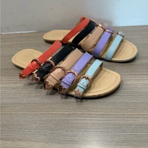 Colorful Strappy Sandals
